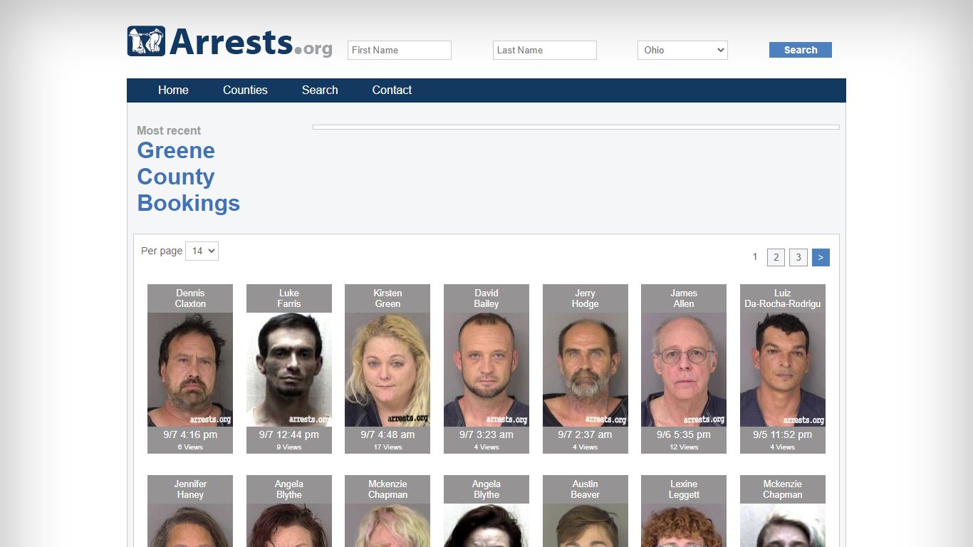 Greene County Arrests and Inmate Search